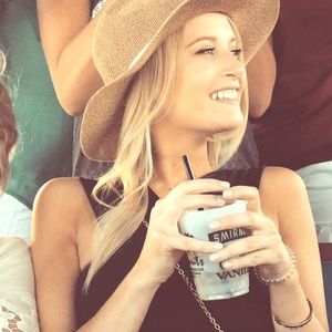 LSPACE top. Worn either way size M